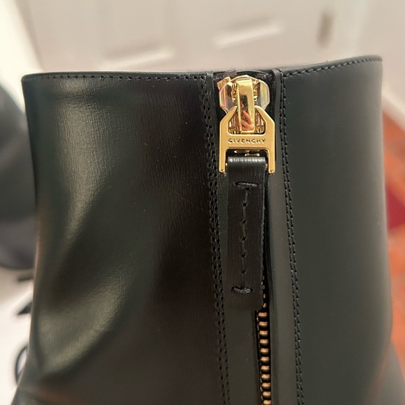 Givenchy Black and Gold G Cube Ankle Boots Size 40 - Picture 8 of 16